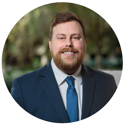 Bobby Williams photo - man with suit and blue tie and smiling