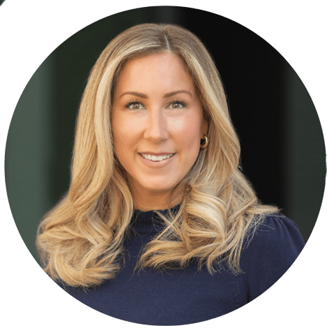picture of blond woman smiling