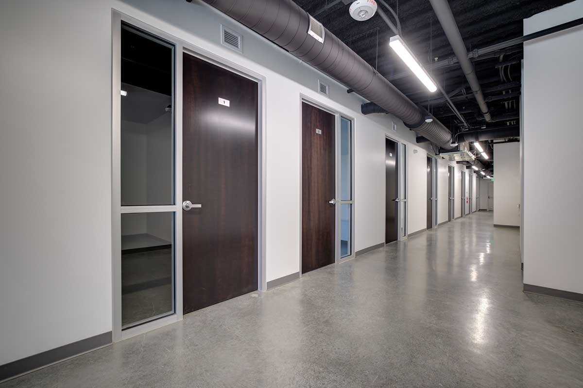 A Bunch Of Doors On A Floor